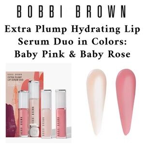 💎 Bobbi Brown Cosmetics - Extra Plump Hydrating Lip Serum Duo 💎NEW 💎